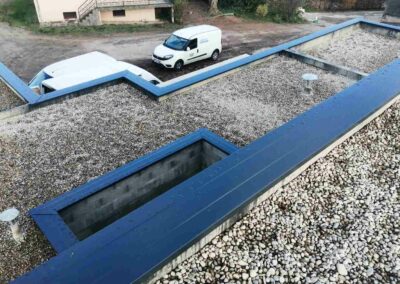 Étanchéité d’un toit plat gravillon à Villefontaine (38)