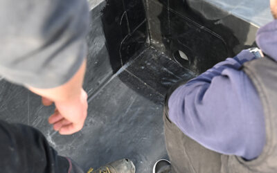 Réfection de l&rsquo;étanchéité EPDM et de la gargouille pissette sur un toit plat – Genas (69)